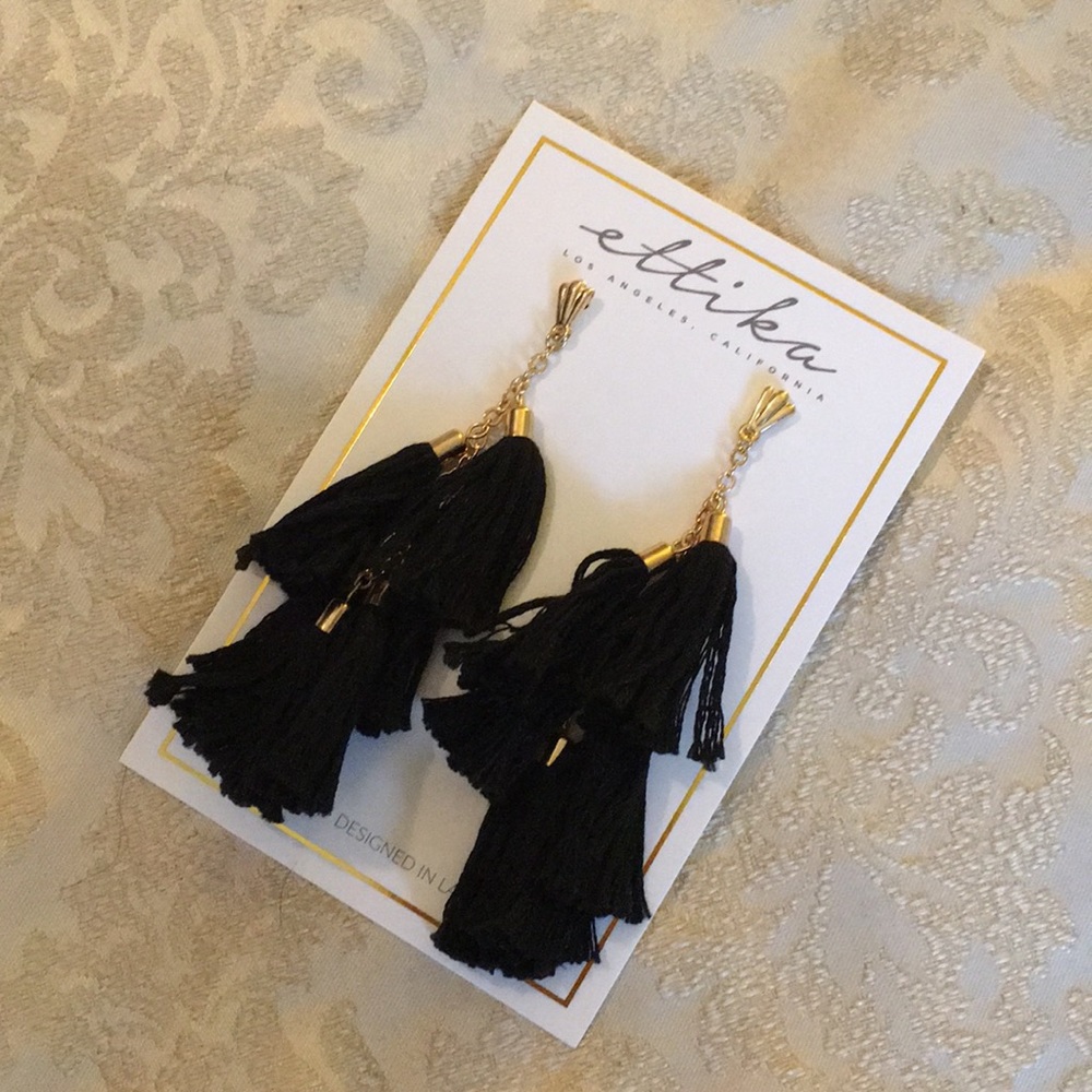 Ettika Day Dreamer Tassel Earrings